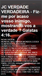 Mobile Screenshot of jcverdadeverdadeira.blogspot.com
