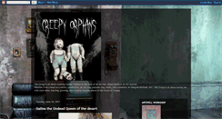 Desktop Screenshot of creepyorphansociety.blogspot.com
