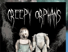 Tablet Screenshot of creepyorphansociety.blogspot.com