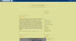 Desktop Screenshot of jazzthinks.blogspot.com