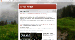 Desktop Screenshot of abcfun-holder.blogspot.com
