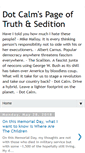 Mobile Screenshot of dotcalmspage.blogspot.com