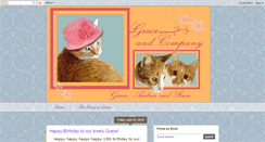 Desktop Screenshot of graceandkittens.blogspot.com