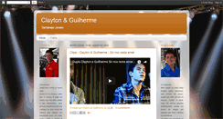 Desktop Screenshot of blogclaytoneguilherme.blogspot.com
