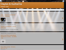 Tablet Screenshot of blogclaytoneguilherme.blogspot.com