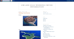 Desktop Screenshot of jimandlilliweddingcruise.blogspot.com