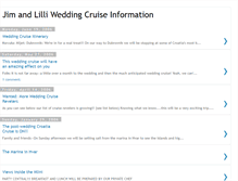 Tablet Screenshot of jimandlilliweddingcruise.blogspot.com