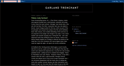 Desktop Screenshot of garlandtrenchant.blogspot.com
