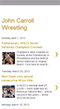 Mobile Screenshot of johncarrollwrestlingsm.blogspot.com