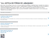 Tablet Screenshot of forumjabaquara.blogspot.com