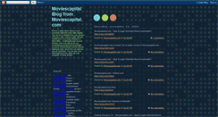 Desktop Screenshot of moviescapitalblog.blogspot.com