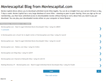Tablet Screenshot of moviescapitalblog.blogspot.com