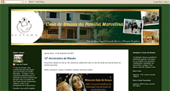 Desktop Screenshot of casademausdafamiliamarcelinaitaquera.blogspot.com