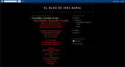 Desktop Screenshot of inesmariapalacios.blogspot.com