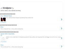 Tablet Screenshot of kindpow.blogspot.com