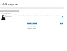 Tablet Screenshot of celebinmagazine.blogspot.com