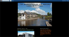 Desktop Screenshot of monmouthshire-brecon-canal.blogspot.com