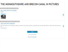 Tablet Screenshot of monmouthshire-brecon-canal.blogspot.com