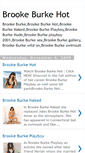 Mobile Screenshot of brooke-burke--hot.blogspot.com