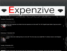 Tablet Screenshot of expenzive.blogspot.com