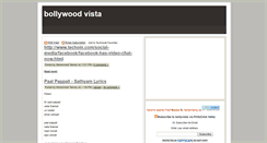 Desktop Screenshot of bollyvista.blogspot.com