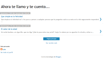 Tablet Screenshot of ahoratellamoytecuento.blogspot.com