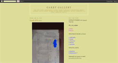 Desktop Screenshot of garrygallery.blogspot.com