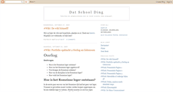 Desktop Screenshot of datschoolding.blogspot.com