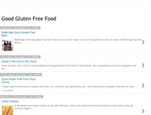 Tablet Screenshot of goodglutenfreefood.blogspot.com