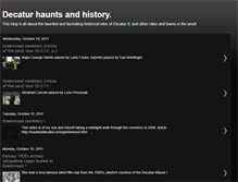 Tablet Screenshot of decaturhauntsandhistory.blogspot.com
