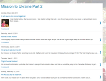 Tablet Screenshot of missiontoukraine2.blogspot.com