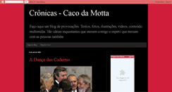 Desktop Screenshot of cacocronicas.blogspot.com