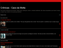 Tablet Screenshot of cacocronicas.blogspot.com