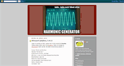 Desktop Screenshot of harmonic-generator.blogspot.com