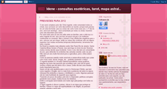 Desktop Screenshot of esotericaideneguedes.blogspot.com