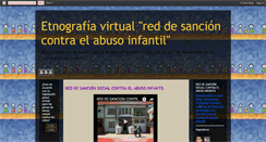 Desktop Screenshot of etnografia-cibercultura.blogspot.com