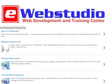 Tablet Screenshot of e-webstudio.blogspot.com