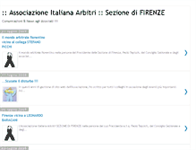 Tablet Screenshot of aiafirenze.blogspot.com