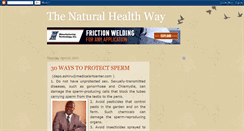 Desktop Screenshot of naturalhealthnuggets.blogspot.com