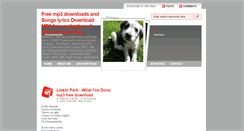 Desktop Screenshot of freemp3downloader.blogspot.com