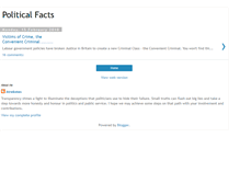 Tablet Screenshot of politics-fact.blogspot.com