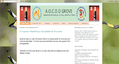 Desktop Screenshot of aocdogrove.blogspot.com