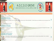 Tablet Screenshot of aocdogrove.blogspot.com