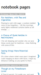 Mobile Screenshot of notebookpages.blogspot.com