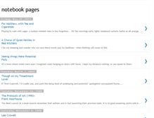 Tablet Screenshot of notebookpages.blogspot.com