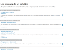 Tablet Screenshot of losporquesdeuncatolico.blogspot.com