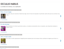 Tablet Screenshot of occulushabilis.blogspot.com
