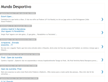 Tablet Screenshot of omeumundodesportivo.blogspot.com