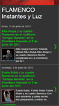Mobile Screenshot of flamencoinstantesyluz.blogspot.com