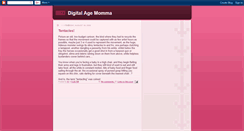 Desktop Screenshot of digitalagemomma.blogspot.com